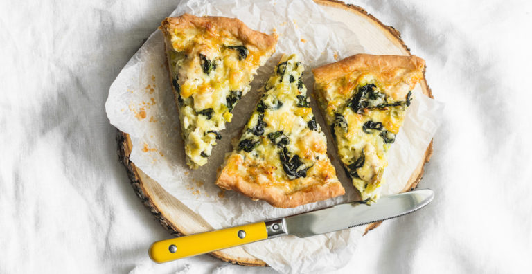 Recept Zoete Aardappel Quiche Met Feta En Spinazie Freshhh