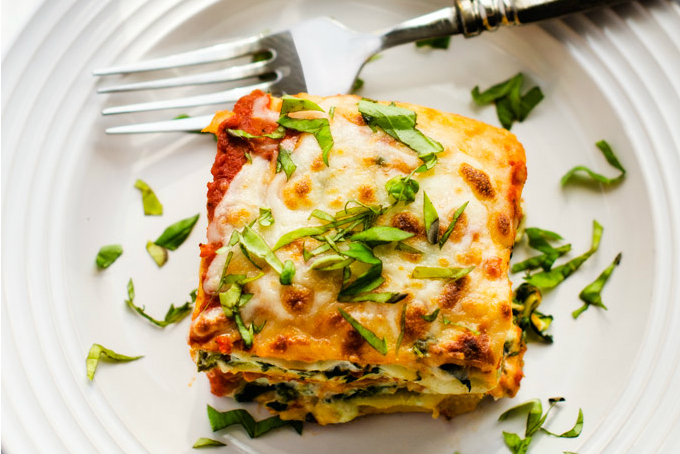 Vetarme vegetarische spinazie lasagne | Freshhh