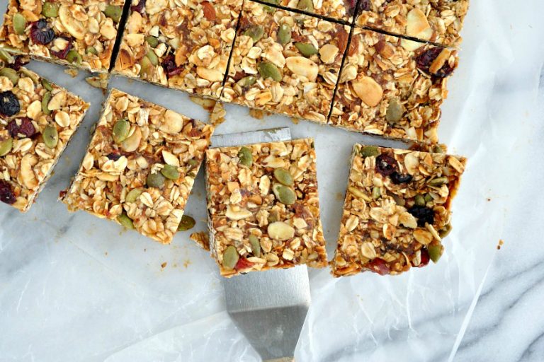 Glutenvrij Muesli repen met noten en gedroogd fruit Freshhh