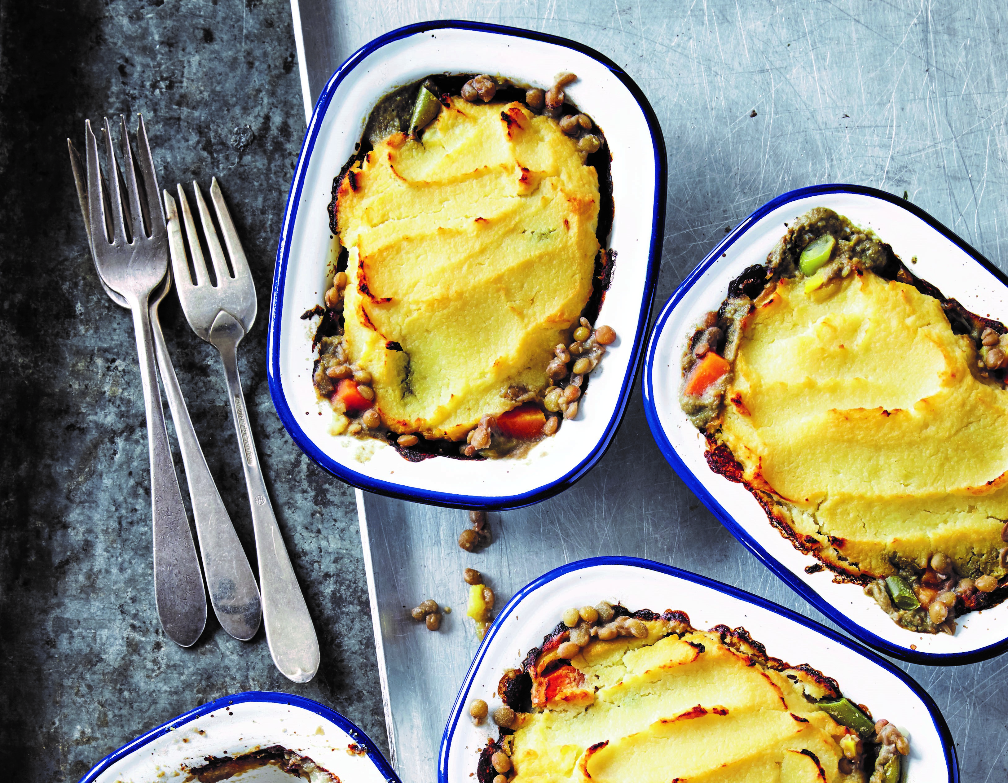 Deze overheerlijke Shepherd's pie met linzen wil je ...