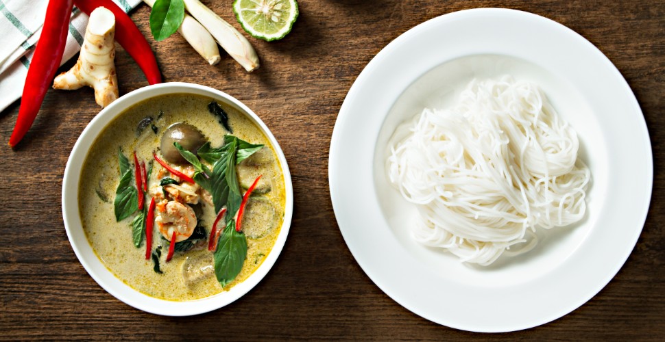 Maar schildpad Lol Gezonde Thaise groene curry met kip en paksoi | Freshhh