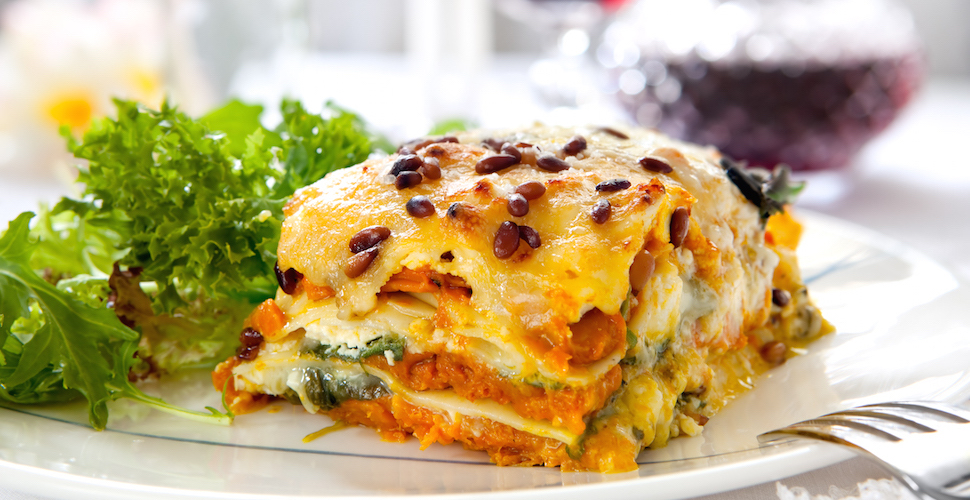 Vegetarische lasagne