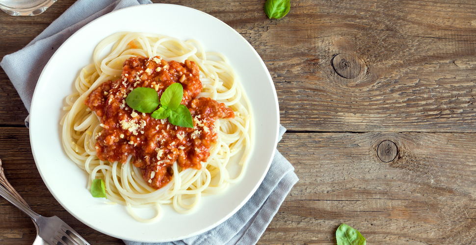 vegan spaghetti bolognese