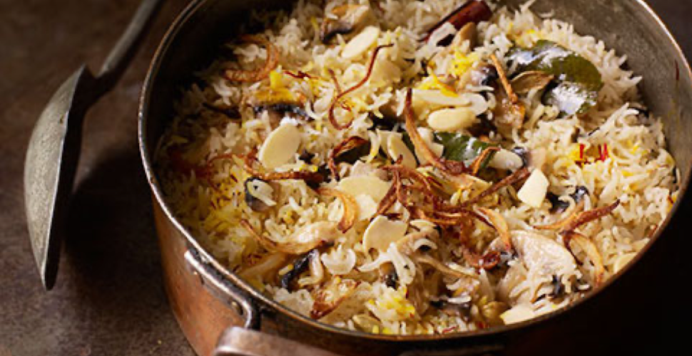 champignon pilav