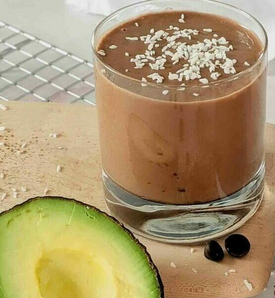 smoothie-chocolade-avocado