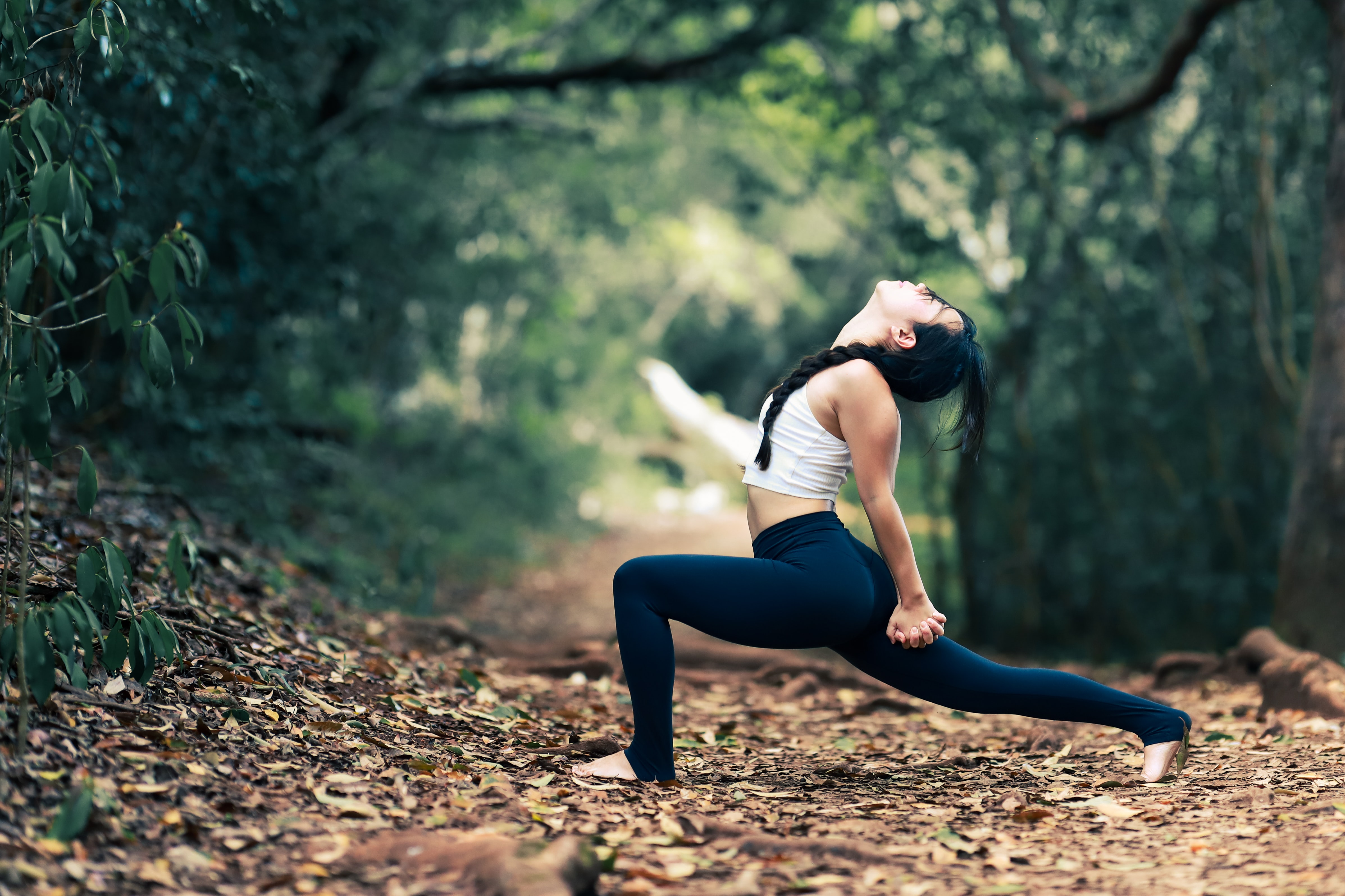 Ashtanga yoga dynamische oefeningen in een vaste volgorde