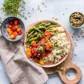 Recept: lekkere kip kerrie met bloemkoolrijst