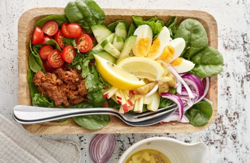 Salade Niçoise – maar dan vegetarisch!