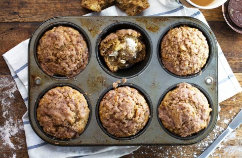 Easy & healthy cinnamon cupcakes (vegan)