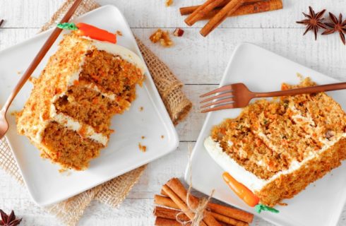 Recept: heerlijke vegan carrot cake met cashewnoten-frosting