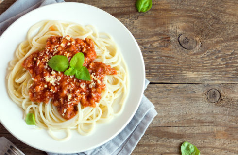 Probeer eens deze heerlijke vegan spaghetti bolognese!