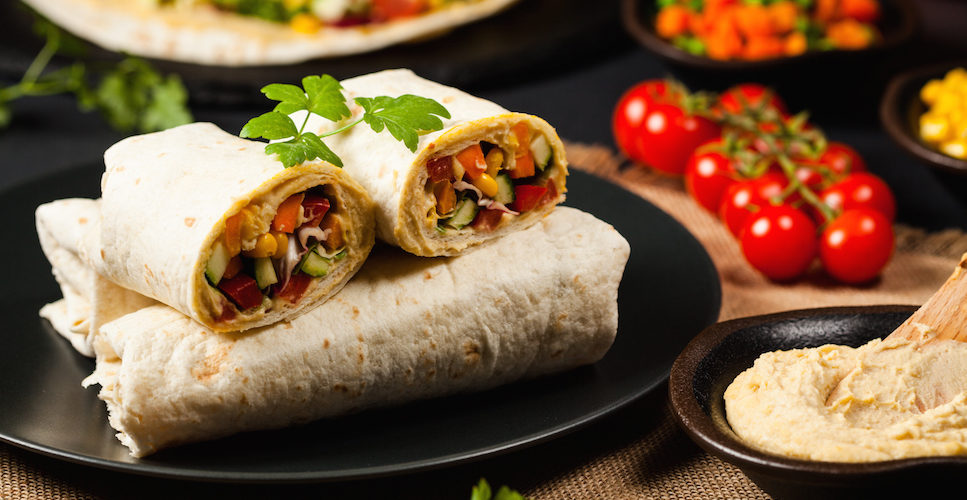 Koolhydraatarm Simpele kip teriyaki sla wraps Freshhh