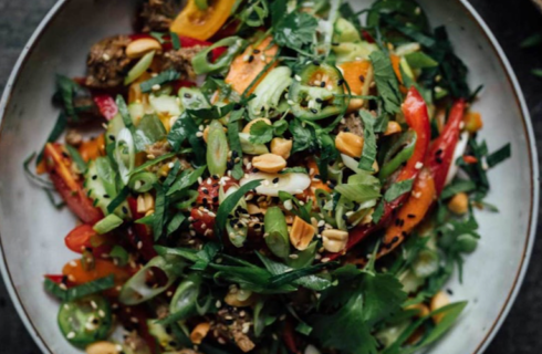 Recept: frisse knapperige Thaise salade