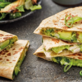 Recept: quesadilla’s met kalkoen en avocado