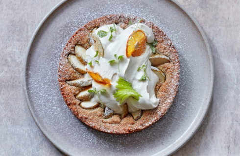 Recept: vegan appeltaart met plantaardige slagroom