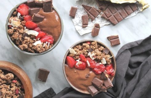 Recept: de chocolade smoothiebowl uit je dromen
