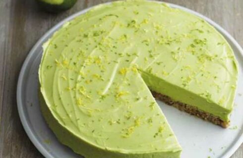 Recept: vegan avocado cheesecake