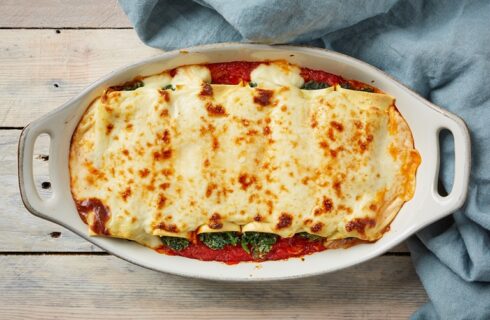 Recept: cannelloni met ricotta en spinazie