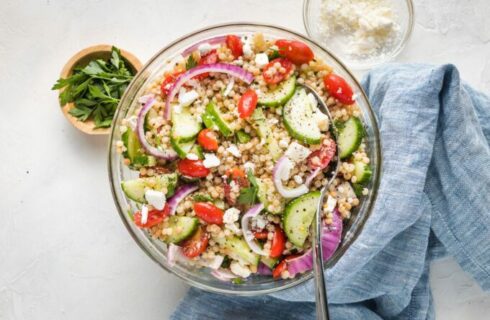 Recept: Israelische parelcouscous salade