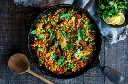Recept: overheerlijke Spaanse groente paella