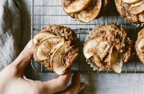 Koolhydraatarme én gezonde appel kaneel muffins