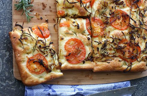 Gezonde glutenvrije focaccia voor bij de borrel!