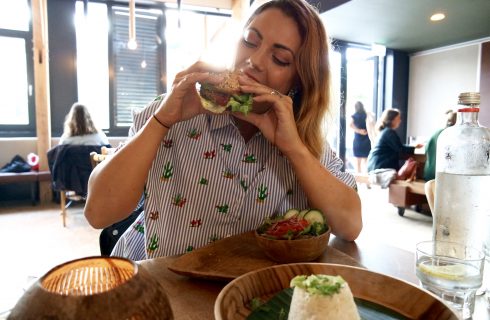 Wij gingen het vegan menu proeven bij Strandzuid