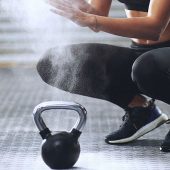 Intensieve 10 minuten durende workout met een springtouw