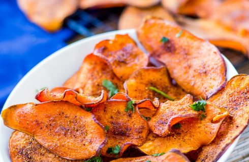 Healthy groente chips (vegan)