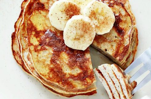 Gezonde bananen pannenkoekjes met maar 3 ingrediënten! (lactose vrij)