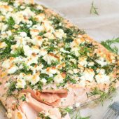 Een lekkere vissalade: makreel met feta kaas