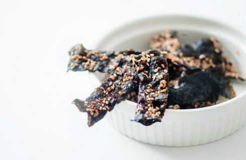 Deze heerlijke zeewier chips zijn dé nieuwe healthy snack!