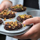 Zwarte bonen muffins om gezond van te genieten