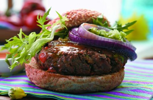 Gezonde en spicy Vietnamese beefburgers!