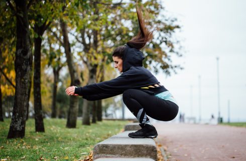 Oefeningen voor een goede training buiten!