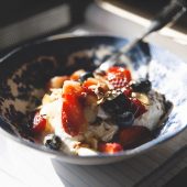 Spelt pannenkoek muffins: lekker met fruit